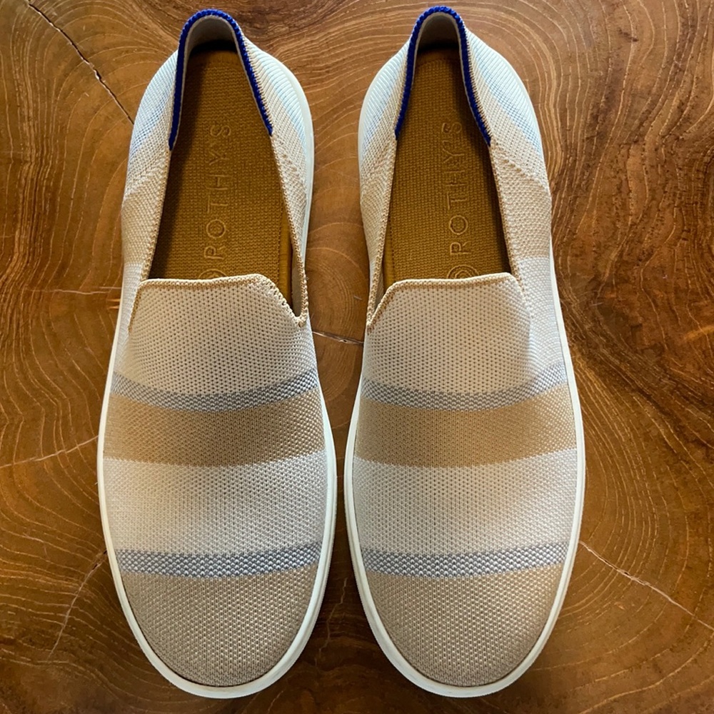 Rothy’s The Sneaker | Birch Stripe